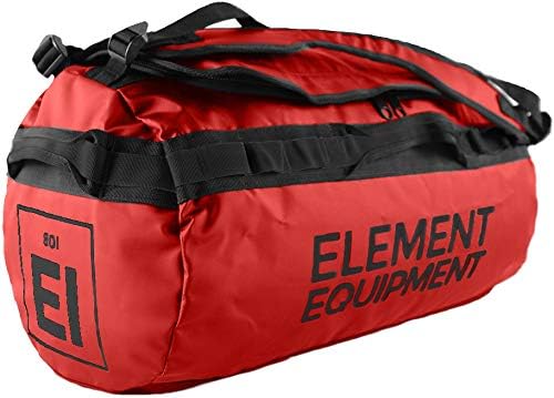 Element Equipment Trailhead Duffel Bag - Waterproof Red Large