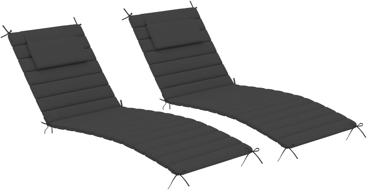 Sundale Outdoor Quilted Lounge Cushion Set for Ultimate Comfort