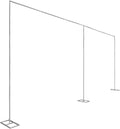 10x20ft Backdrop Stand Wedding Arch Pipe Kit - Heavy Duty Square Frame