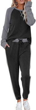 Ekouaer Women's Pajama Set Long Sleeve PJs - Soft 2-Piece Lounge Set