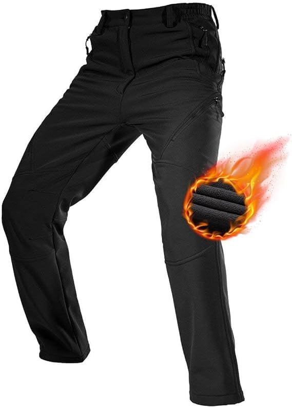 Water Repellent Fleece-Lined Cargo Pants by Free Soldier