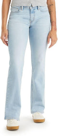Levi's Womens Superlow Boot Jeans - Low Rise Bootcut Fit Jewelry