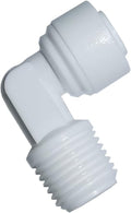 YZM Elbow Male Thread Adapter 3/8ft Male x 3/8ft OD Tube Quick