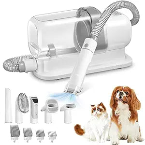 RyRot Pet Grooming Vacuum with 2.3L Capacity for Shedding