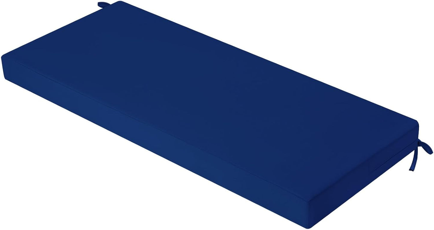 Outdoor Bench Cushion Waterproof for Garden and Patio Use