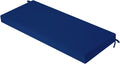 Outdoor Bench Cushion Waterproof 42 x 18 in Navy Blue - Thick 3 in