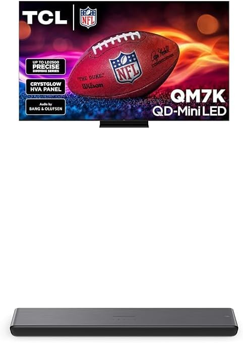 TCL 55-Inch QD-Mini LED TV with Dolby Atmos Sound Bar Review