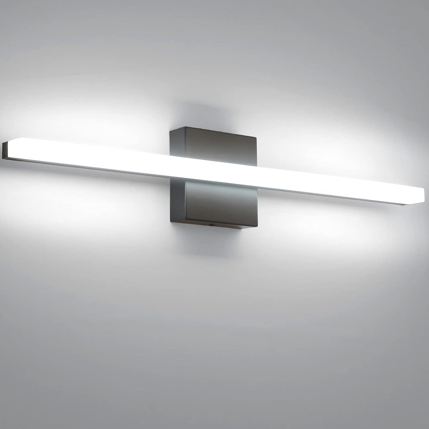 Dimmable Black Vanity Lights Bar for Modern Bathroom Lighting
