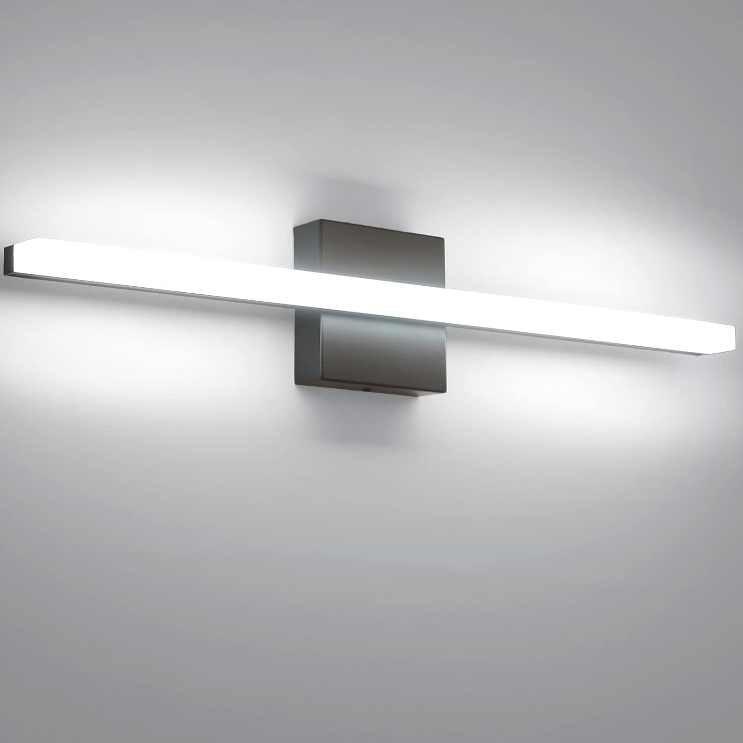 Dimmable Black Vanity Lights Bar for Modern Bathroom Lighting