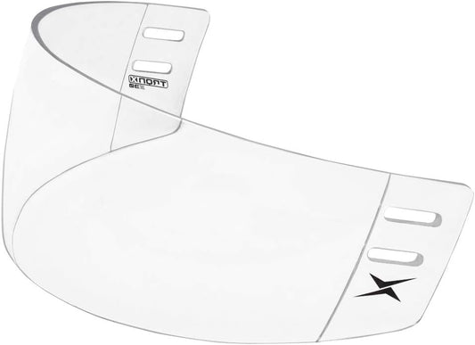 TronX S30 Hockey Helmet: Clear Visor, Anti-Scratch/Fog, CE Certified