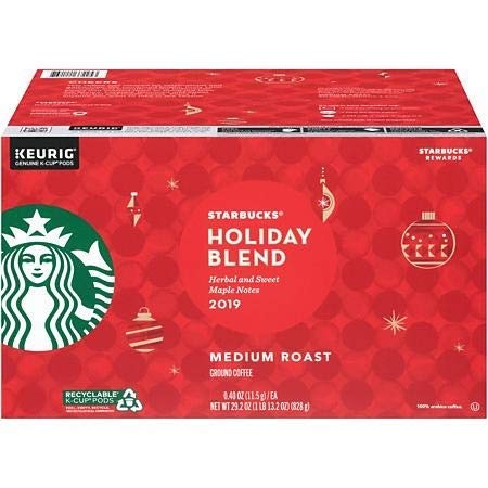 Starbucks Holiday Blend K-Cups - 60 Count Festive Flavor