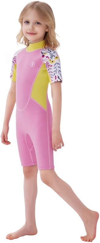 Dark Lightning 3/2mm Kids Wetsuit for Boys and Girls - Thermal Swim