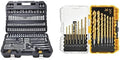 DEWALT Mechanics Tool Set 192-Piece with Titanium Drill Bit Set