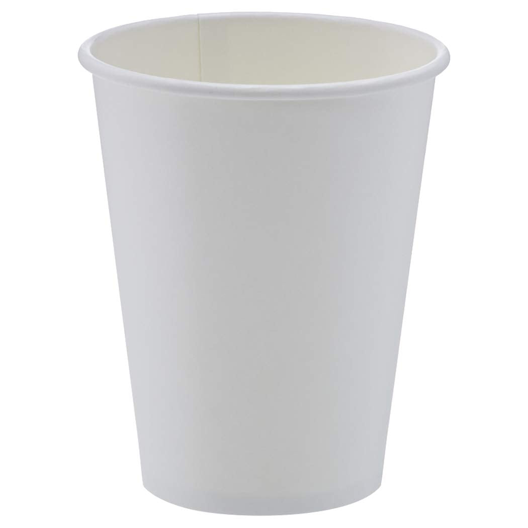 Compostable Coffee Cups for Hot and Cold Drinks, 12 Ounces