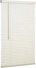1 in Vinyl Cordless Mini Blind 39 in x 84 in - Alabaster Light