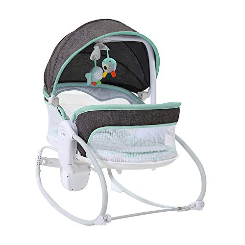 3-in-1 Baby Bouncers with Soothing Vibration and Safety Features