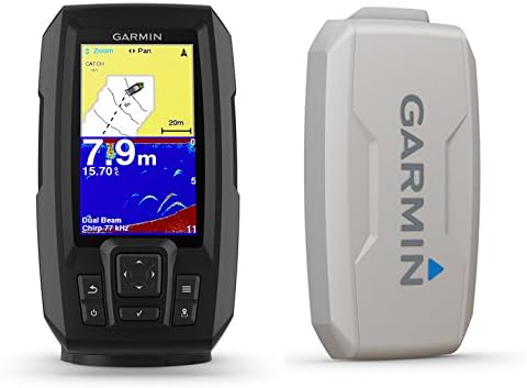 Garmin Striker Plus 4 Fishfinder with Dual-Beam Transducer