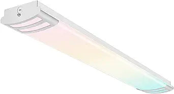 Hykolity 4FT 3 CCT LED Flush Mount Puff Lights for Home
