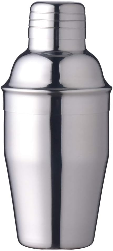 Delidge 350ml Stainless Steel Cocktail Shaker - Mix Cocktails Like a Pro!