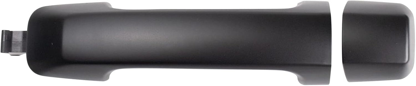 TRQ Exterior Door Handle Black for 2008-2019 Toyota Sequoia