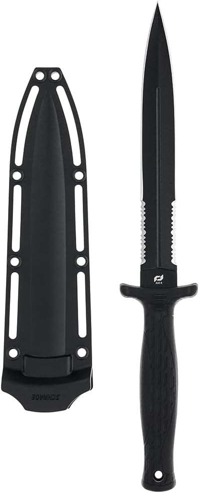 Schrade Delta Class Needle Magnum Serrated Fixed Blade Knife