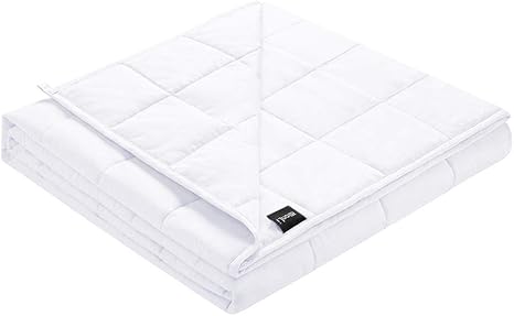 ZonLi Weighted Blanket 60in x 80in 20lbs for Adults Cooling