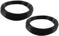 SAE J844 1/2ft x 100 ft Nylon Air Brake Tubing 2 Pack - Durable DOT
