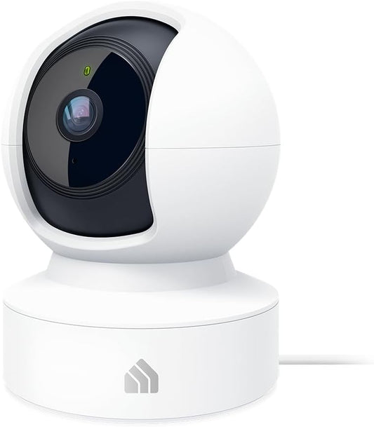 Kasa 2K Pan/Tilt Security Camera: Color Night Vision, Motion Detection