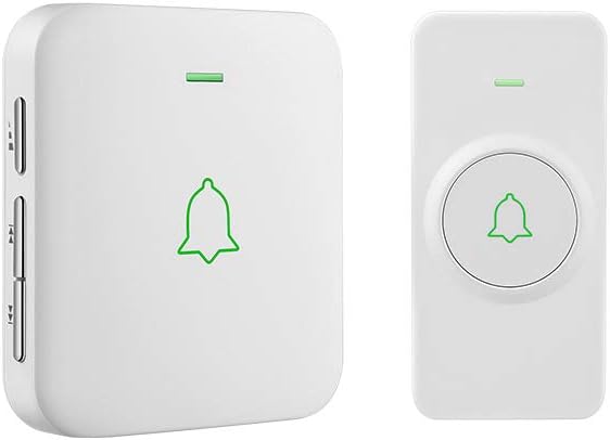 AVANTEK Mini Waterproof Doorbell: 1000ft Range, 52 Melodies