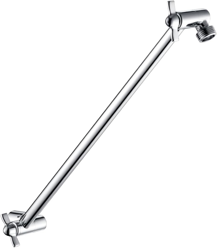 15 Inch Extra Long Shower Head Extension Arm for Ultimate Comfort