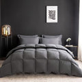 Feather Down Comforter Cal King Size - Hotel Style 750+ Fill Power