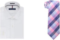 Men's Slim Fit Cotton Dress Shirt - Non Iron, Sharp White