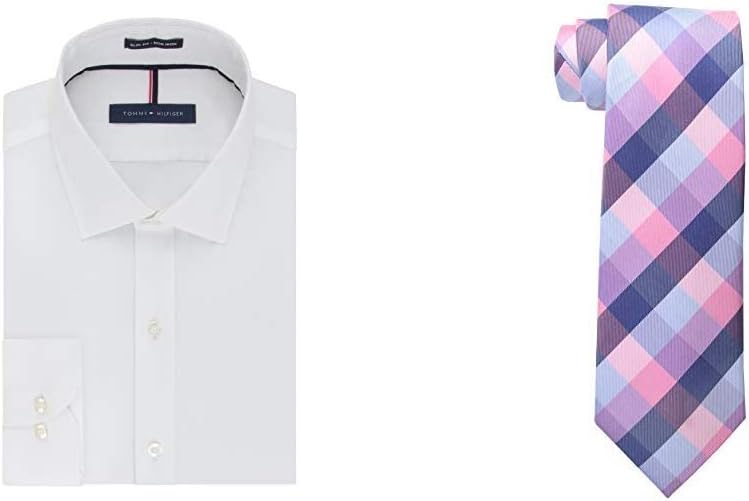 Tommy Hilfiger Men's Slim Fit Non Iron Solid Dress Shirt Review