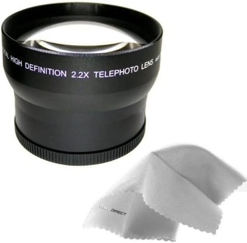 Canon Powershot G15 2.2X Telephoto Lens with Cleaning Kit