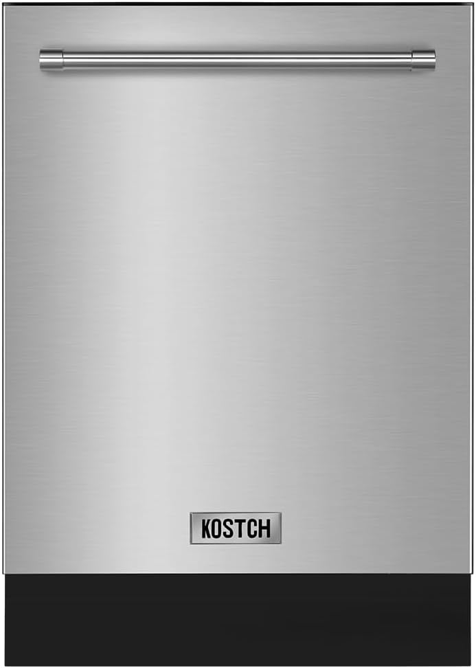 24 inch Built-In Dishwasher with 8 Wash Programs and Third Rack