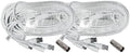 60 Foot Security Camera Cable 2-Pack for Samsung Systems - Reliable