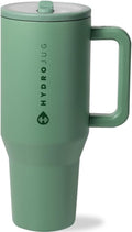 Portable 32 oz HydroJug Water Bottle with Handle and Flip Straw Design