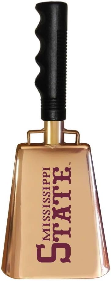 10 inch Copper Plated Mississippi State Cowbell for Fans