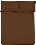 SlumberWell 4 Piece Microfiber RV Camper King Sheet Set - Deep Pocket