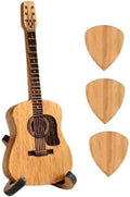 Wooden Guitar Pick Box: Personalized Music Gift
