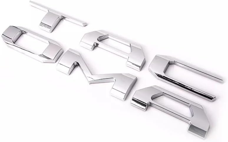 Chrome 3D Tailgate Letters for Explorer