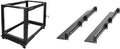 StarTech.com 12U 4-Post Mobile Server Rack - Adjustable Depth 22-40in