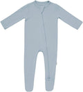 Unisex Zipper Closure Footies Rayon From Bamboo - Preemie to 24M