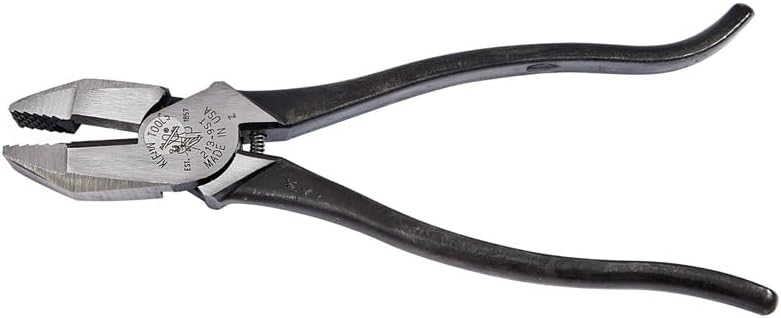 Klein Tools 213-9ST Rebar Work Pliers for Efficient Wire Work
