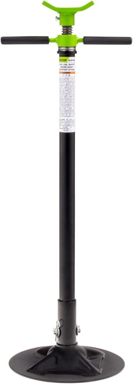 Arcan 1,500 lb Underhoist Support Stand for Vehicle Repairs