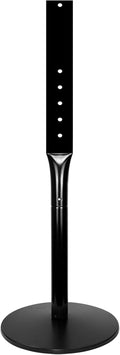 Parking Sign Post 49in Heavy Duty Cast Iron Stand - Stable 20lb Base