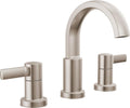 Delta Albion Brushed Nickel Bathroom Faucet for Vanity Sink