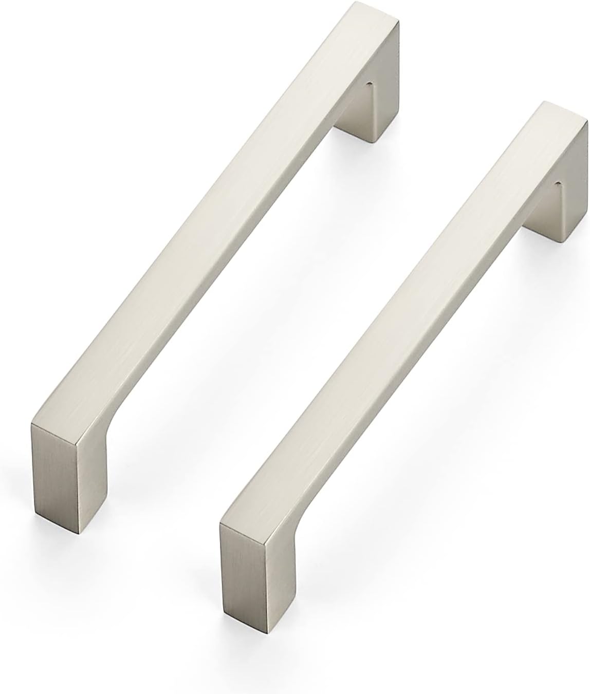 Ravinte 15 Pack Solid 4 Inch Square Cabinet Handles for Kitchen