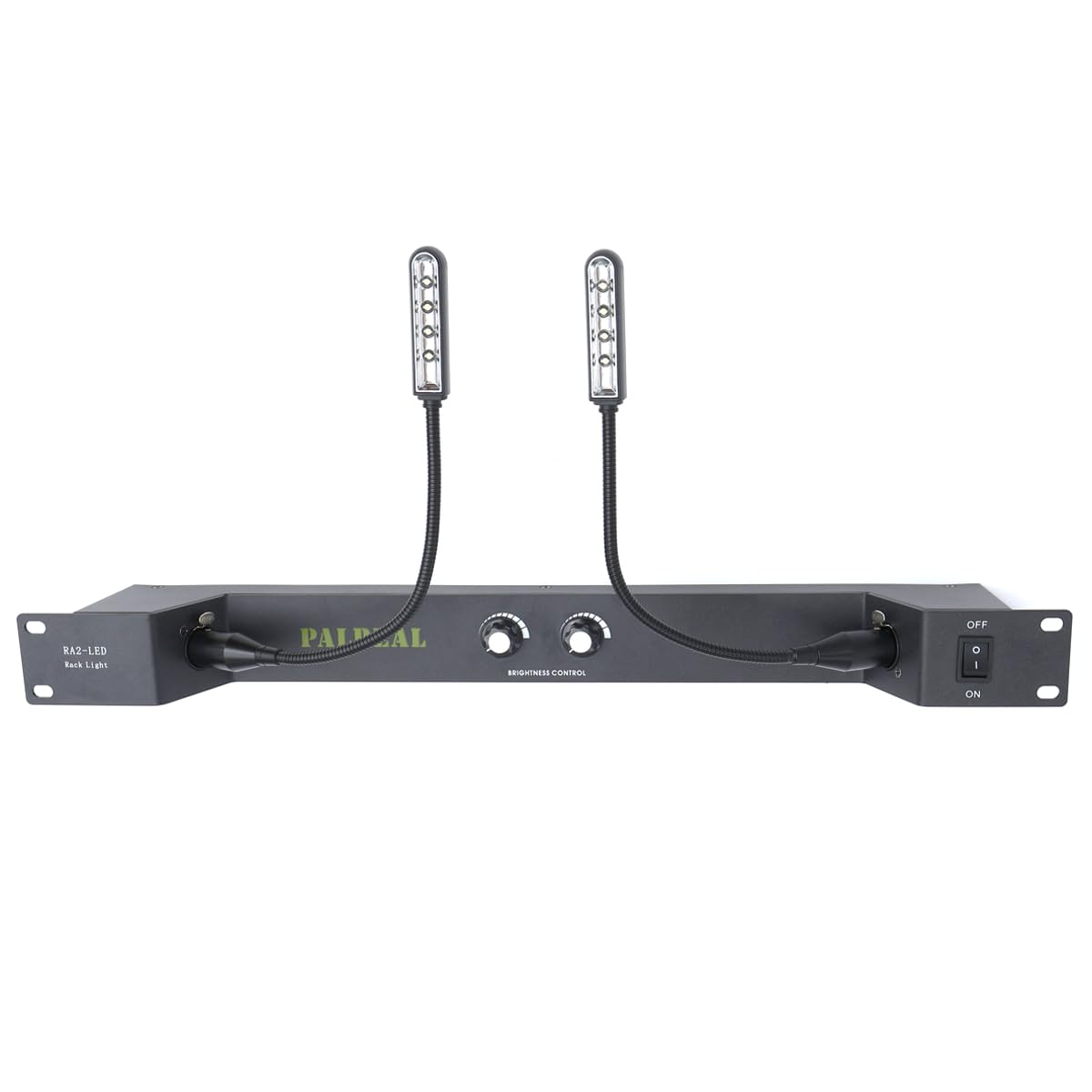 RA2-LED Rack-Mountable Dual 16 inch LED Gooseneck Lights