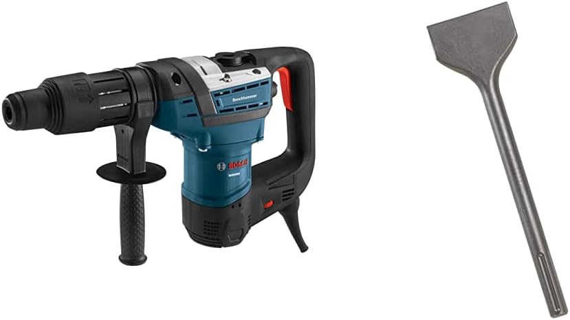 BOSCH 1-9/16-Inch SDS-Max Rotary Hammer with Chisel Bundle